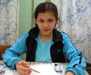 Ольга Зенкина, 12 лет.